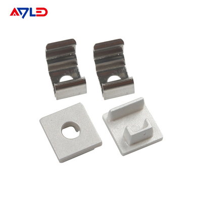 boîtier de canal à profil en aluminium pour lampe linéaire à bande à LED flexible