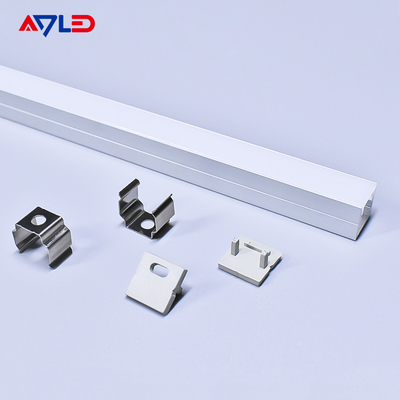 boîtier de canal à profil en aluminium pour lampe linéaire à bande à LED flexible