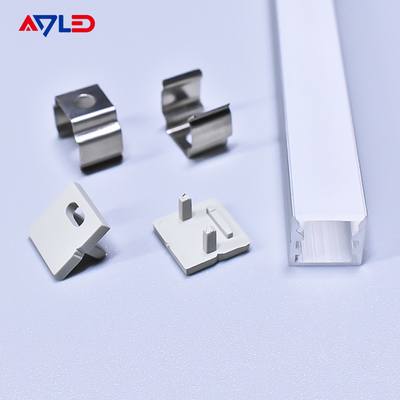 boîtier de canal à profil en aluminium pour lampe linéaire à bande à LED flexible