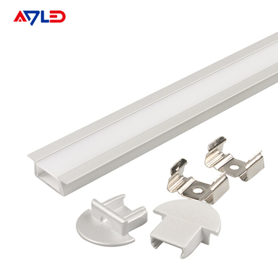 11 mm de borad 15.8 * 6.7 mm LED Strip Profil lumineux en aluminium facile à installer Aluminium à LED