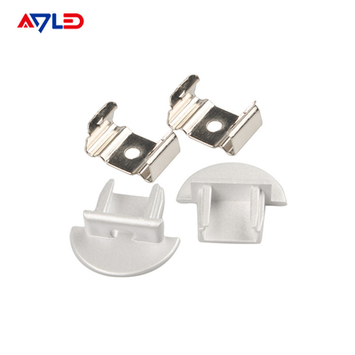 11 mm de borad 15.8 * 6.7 mm LED Strip Profil lumineux en aluminium facile à installer Aluminium à LED