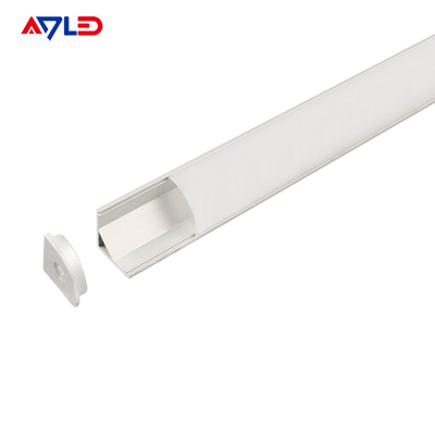 Profil de la bande LED, canal de diffusion de la lumière, canal d'extrusion d'angle ADP-1616B pour la bande LED