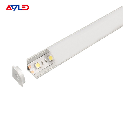 Profil de la bande LED, canal de diffusion de la lumière, canal d'extrusion d'angle ADP-1616B pour la bande LED