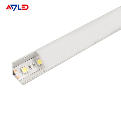 Profil de la bande LED, canal de diffusion de la lumière, canal d'extrusion d'angle ADP-1616B pour la bande LED