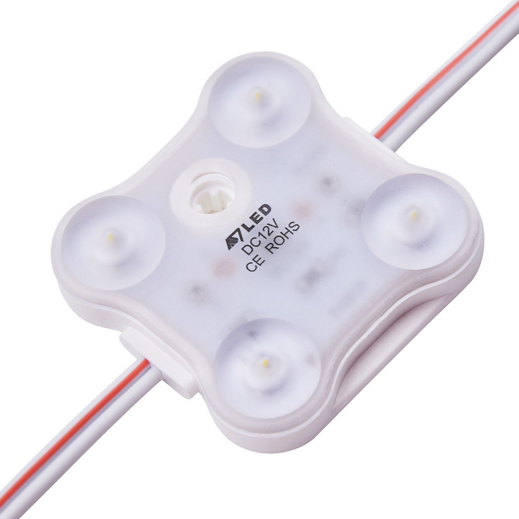 3000/4000/6500K DC12V 1.8W 4 modules LED Meilleur pour les boîtes de profondeur 80-200mm Signe