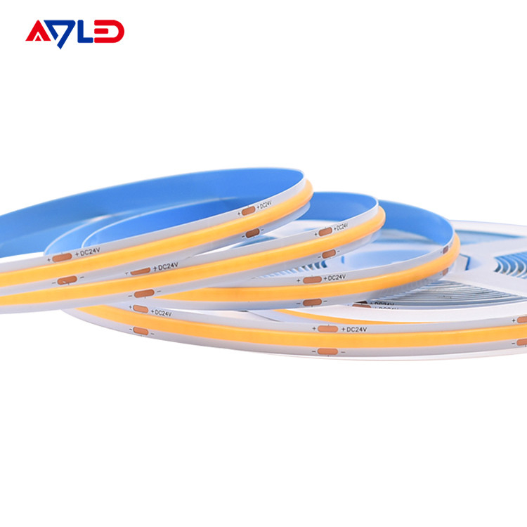 COB LED Strip Light 480LEDs CRI 90+ Gloire uniforme sans points Pas étanche IP20 Flexible