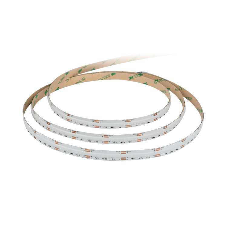 Lumière LED à bande COB 12V 810LED/m à haute densité souple flexible COB ruban RGB