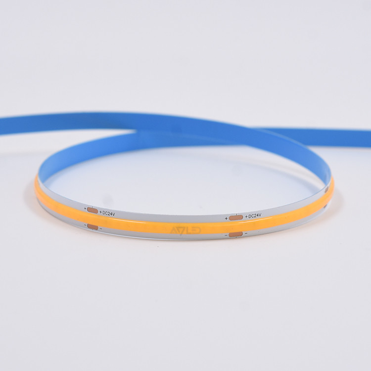 bande lumineuse LED COB flexible - 12V/24V 16,4ft/5m Longueur 320 LED/m CRI90 Fonctionnement à basse tension 6000K Blanc froid