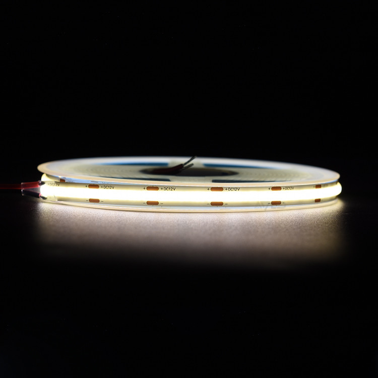COB 480Leds/M Led Strip Licht CRI90 Haute densité Led Soft Strip Puce à bord
