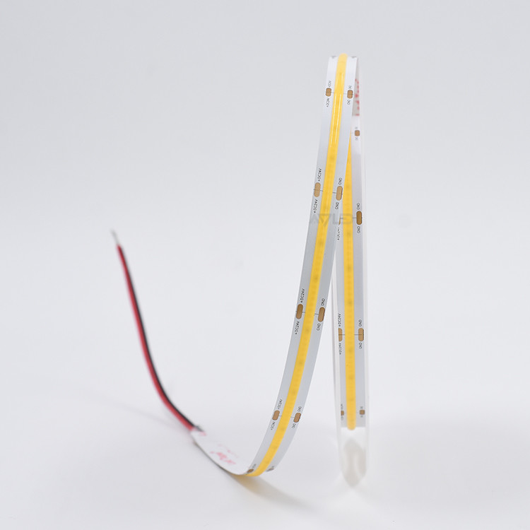 Nouveau circuit de conception 504 LED/M COB LED bande lumineuse 12W/M 3000K 4000K 6500K