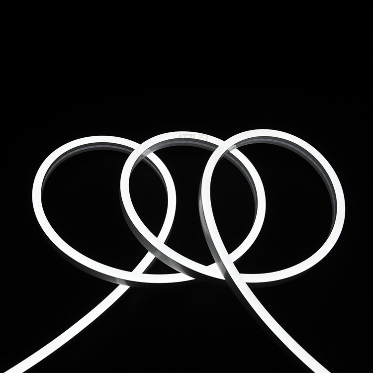 Lumière de tube en silicone 12v IP65 LED flexible 3000K 4000K 6500K Pour les panneaux au néon