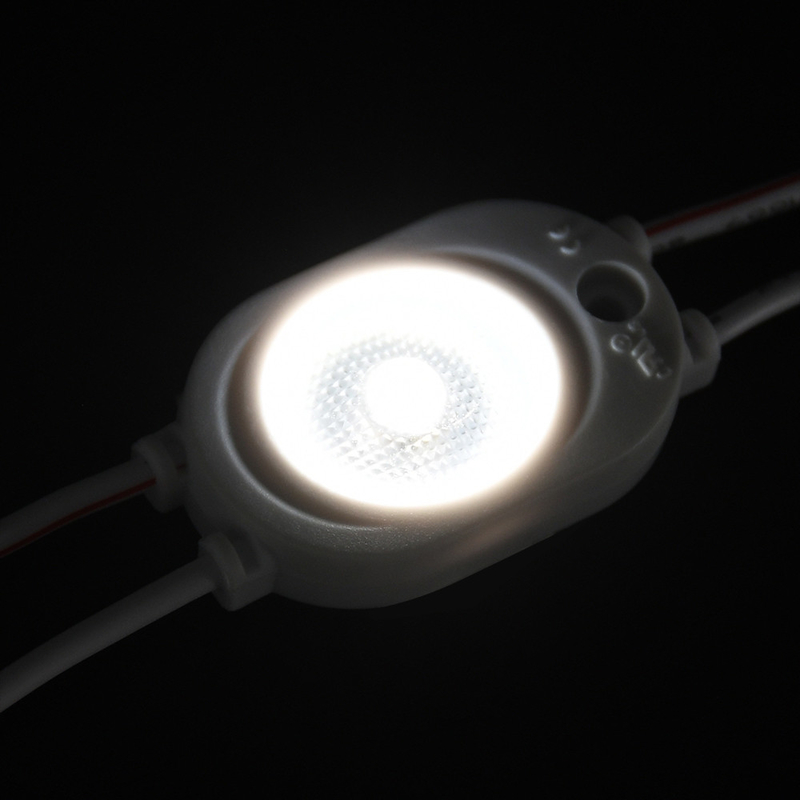 5 ans de vie à l'extérieur / à l'intérieur imperméable à l'eau DC12V 1W 1 puce Couleur blanche 2835 SMD module LED