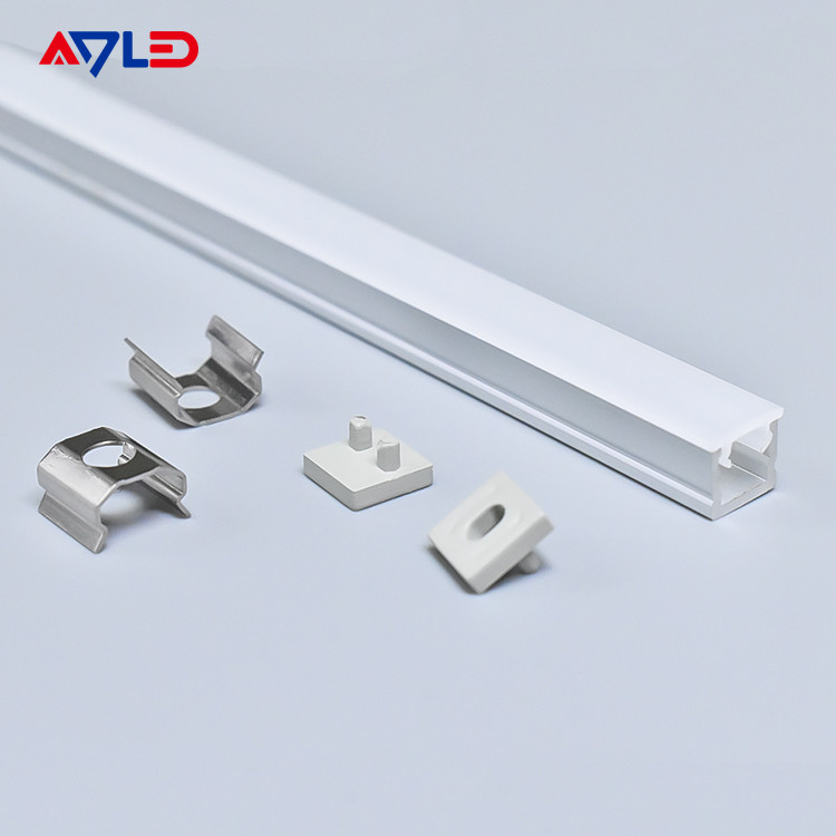 0606 Profil en aluminium LED Profil de bande LED Canaux de diffusion de lumière Canaux d'extrusion pour bande LED