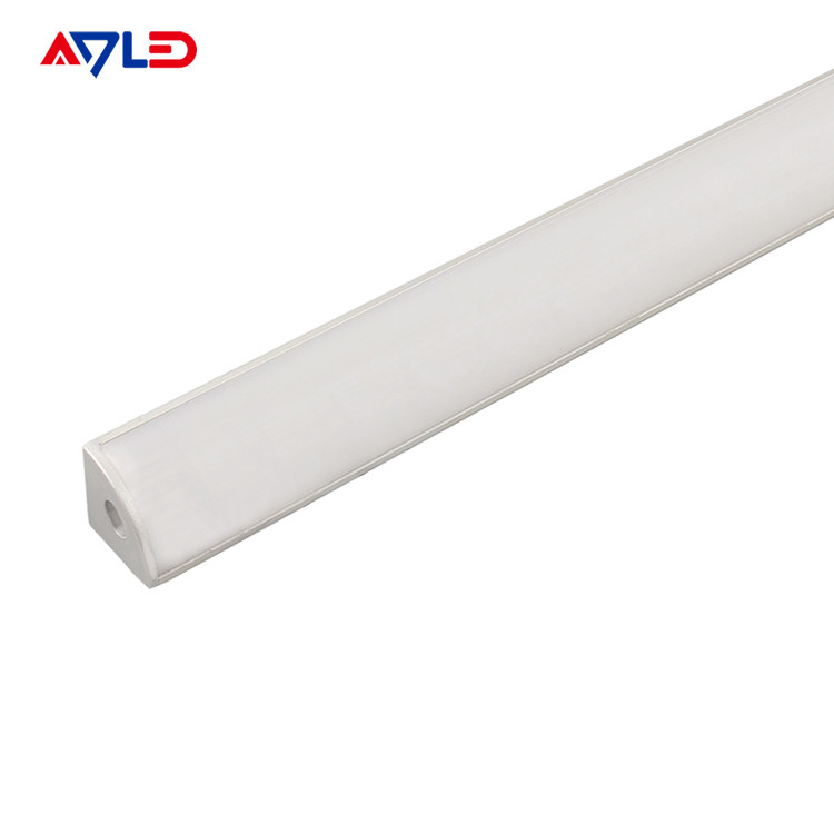Profil de la bande LED, canal de diffusion de la lumière, canal d'extrusion d'angle ADP-1616B pour la bande LED